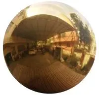 Латунный шар полый ∅ 450 стенка 2 мм. (518774) в Тотьме