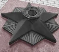 Звезда чугун ø 900 (518230) производство комплект горелка ГВД 379 10 89 00 ПС вечный огонь мм. монолит - литье  в Тотьме