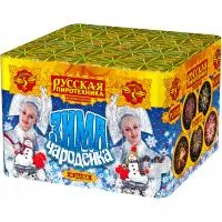 Салют Зима-чародейка New РС6021 купить от производителя Русская Пиротехника — Тотьма