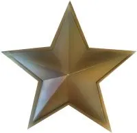 Звезда на памятник состаренная бронза в Тотьме (518501)