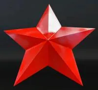 Звезда окрашенная в глянец в Тотьме (518431)