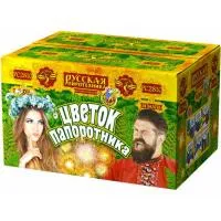 Фонтан салют Цветок папоротника РС2810 купить от производителя Русская Пиротехника — Тотьма