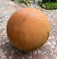 Кортеновский шар — дизайн (518925) ∅ 800 мм. Тотьма