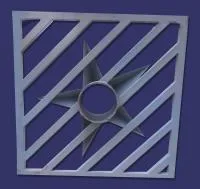 Звезда стальная (197146) монтаж комплект горелка ГВД 379 10 89 00 ПС вечный огонь ø 1000 мм. пустотелая  в Тотьме