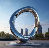 Городская скульптура в форме кольца (518262) сертификат арт-объект  в Тотьме