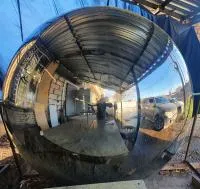 Сфера шар ø 2000 мм. (514274) производство - арт-объект пустотелая  в Тотьме