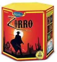 Фейерверк Zorro. Купить Фейерверк Zorro  Р7471 — магазин продажа салютов недорого —  Тотьма, производитель Русский фейерверк - Русская пиротехника, доставка по России  +7 963 711 89 03 — Тотьма | totma.piroclub.ru