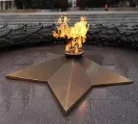 Звезда вечного огня листовая бронза чугун в Тотьме (518589)