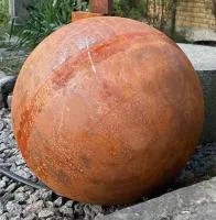 Сфера кортен сталь (518966) ∅ 800 мм. Тотьма 