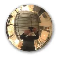 Шар латунь ø 100 мм. (517569) производство - сфера арт-объект пустотелая  в Тотьме