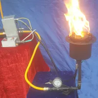 Газовая горелка апс (газ-контроль) (1623) поставка - автомат вечный огонь ø 154 мм. ветроустойчивая  в Тотьме