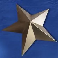 Звезда на обелиск латунь (197203) поставка - стела памятник ø 600 мм. пустотелая  в Тотьме