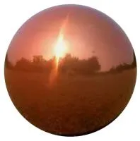 Полый шар  Ø 900 мм. из листовой меди (518754) поставка - сфера арт-объект    Ø 950 мм. пустотелая в Тотьме
