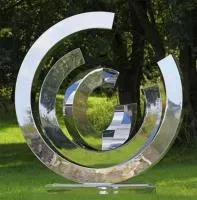 Скульптурная арт композиция кольца (518293) поставка арт-объект  в Тотьме