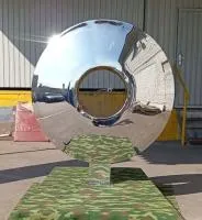 Линза арт декор (519061) ∅ 2000 сталь AISI304 Тотьма 