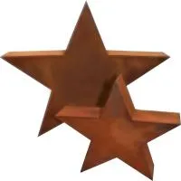 Звезда на монумент кортеновская сталь в Тотьме (518500)