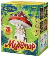 Батарея салютов Мухомор. Купить Батарея салютов Мухомор Р7232 — магазин продажа салютов недорого —  Тотьма, производитель Русский фейерверк - Русская пиротехника, доставка по России  +7 963 711 89 03 — Тотьма | totma.piroclub.ru